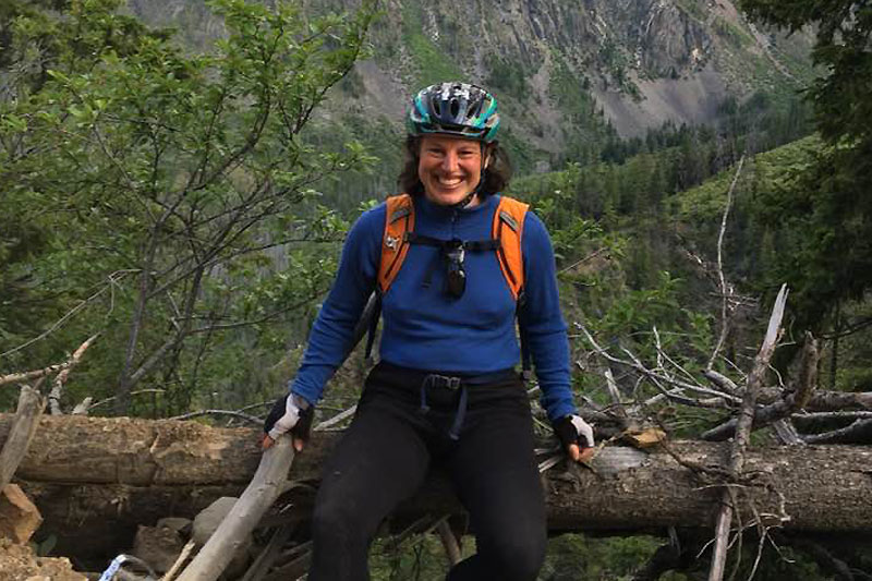 Emma on a hike Emma on a hike